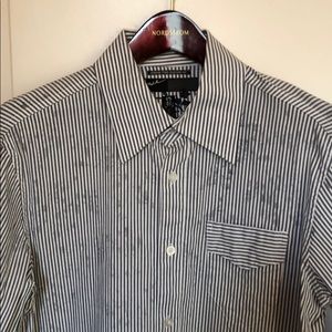 HOWE floral striped shirt size small